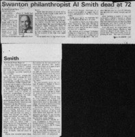 Swanton philanthropist Al Smith dead at 72