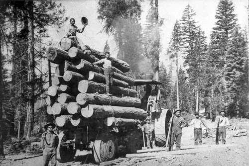 Loading Lumber