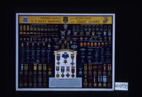 Insignia, medals and decorations, U.S. Navy, Marines and Coast Guard