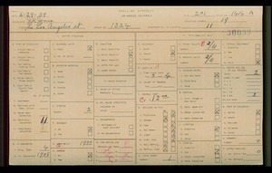 WPA household census for 1324 S LOS ANGELES S, Los Angeles
