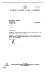 [Letter from Norman BS Jack to Mike Clarke regarding LC Amendments]