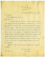 Correspondence to R.E. Jack from C.H. Hill