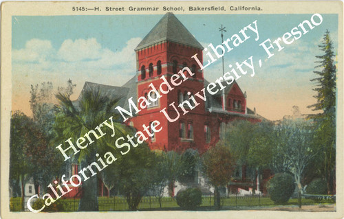 H. Street Grammar School, Bakersfield, California
