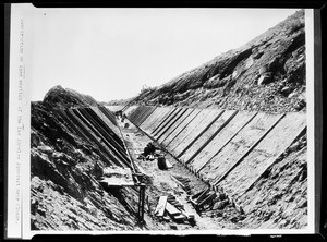 Canal under construction on the Los Angeles Aqueduct