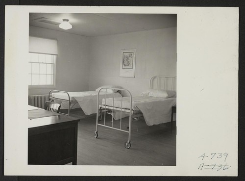Hospital Series. Nurse aid and attendants class room. Photographer: Stewart, Francis Hunt, Idaho