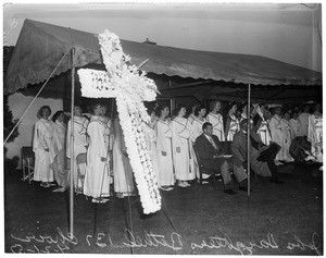 Easter Sunrise Services at Green Hills Memorial Park, 1957