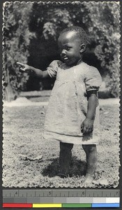 Little orphan girl, Katanga, Congo, 1920-1940
