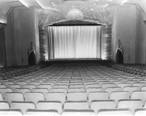 Interior of the Belmont Theatre
