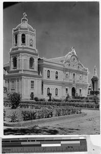 New facade of Cebu Cathedral, Cebu, Philippines, ca. 1940
