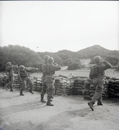 Grenade training at Fort Ord