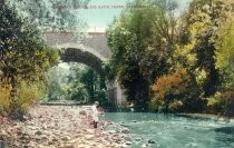 1551--Concrete Bridge, Los Gatos Creek, California