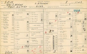 WPA household census for 6126 EAST 26TH STREET, Los Angeles County