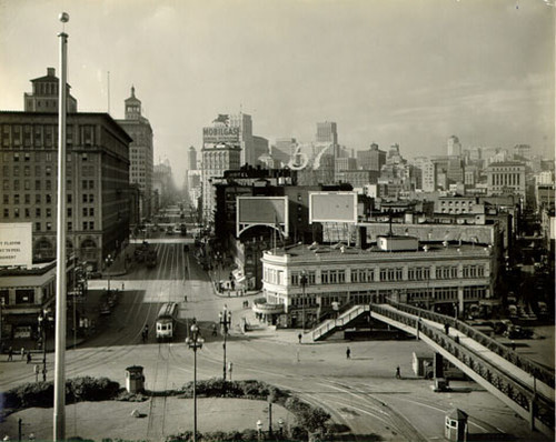 [Market Street, looking west from the Ferry Building]