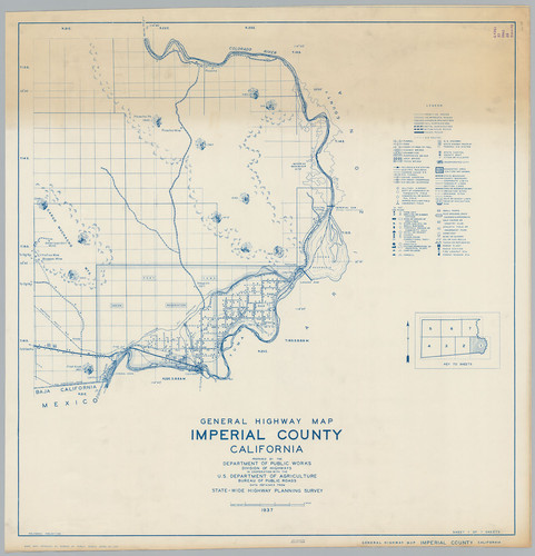 General Highway Map, Imperial County, Calif. Sheet 1