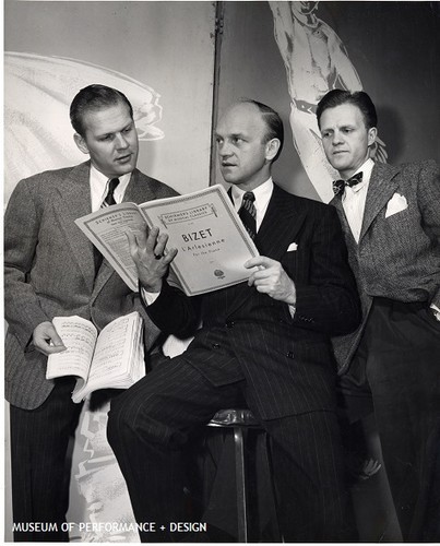 Lew Christensen, Willam Christensen, and Harold Christensen