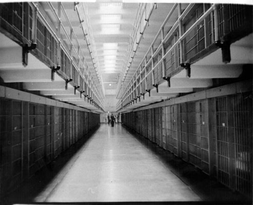 [Alcatraz cell block]