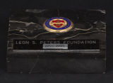 Leon S. Peters Foundation paperweight from Fresno State