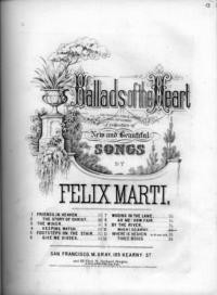 When I go away : song / words by E. E. Rexford ; Felix Marti