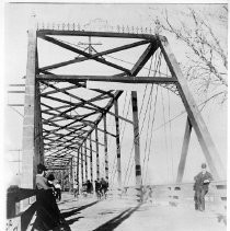 Central Pacific Railroad Bridge across the American River