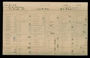 WPA household census for 1104 W 1ST STREET, Los Angeles