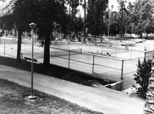 Lincoln Park tennis courts