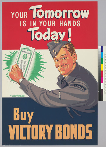 Your Tomorrow is in your hands Today!: Buy Victory Bonds