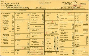 WPA household census for 413 WESTMINISTER AVE, Los Angeles County
