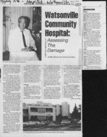 Watsonville Community Hospital: Assessing the Damage