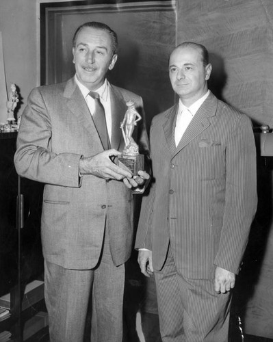 Italian film award for Walt Disney