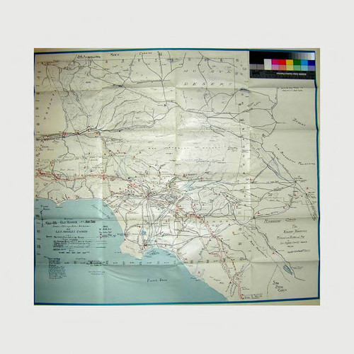 The Kirkman - Harriman pictorial and historical map of Los Angeles County: 1860 A.D. 1937 A.D