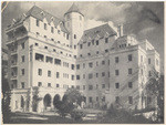 Hotel Chateau Marmont, 8221 Sunset Blvd., Tel. HO. 9-2911, Hollywood, Calif.