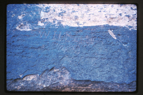 W.H. Bush, Anasazi Canyon [inscription]