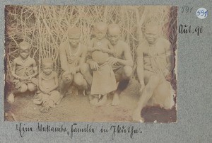 A Wakamba-family in Ikutha, Ikutha, Kenya, ca.1900-1914