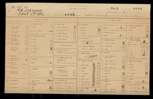 WPA household census for 2306 E 1ST ST, Los Angeles