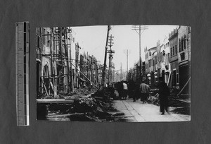 Construction along road, Fuzhou, Fujian, China, ca.1915-1920
