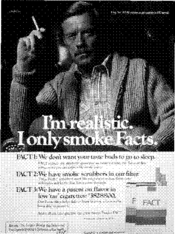 I'm realistic. I only smoke Facts