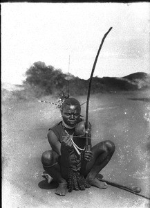 Musician, Makulane, Mozambique, ca. 1901-1907