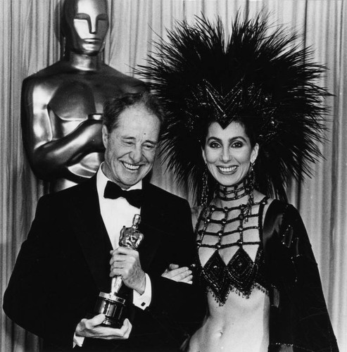 Cher and Don Ameche at Academy Awards