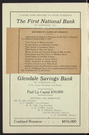 Glendale City Directory 1917