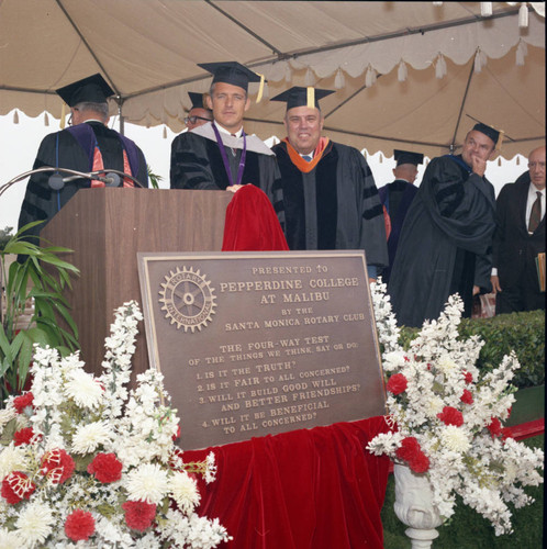 Malibu Groundbreaking and William S. Banowsky's Inauguration as Chancellor
