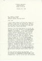 Correspondence from Peter Drucker to James Worthy, 1983-01-28