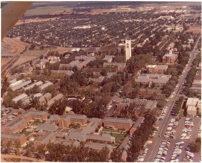 1970s: View from southwest