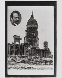 City Hall, San Francisco, Cal. after the earthquake and fire April 18-20, 1906
