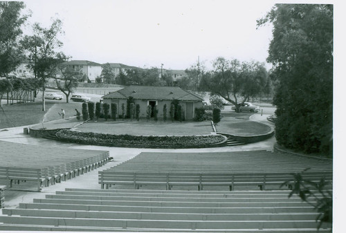 View of the amphitheater at Ladera Park