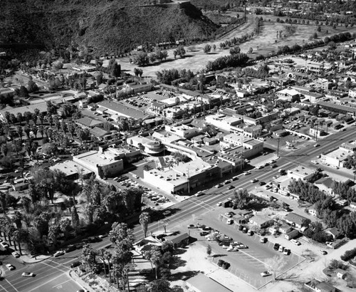 Downtown Palm Springs, looking northwest