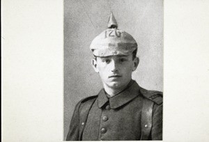 Ludwig Gekeler 21. Nov. 1894, von Unterhausen, Württemberg, Bruder der VI. Klasse, gefallen am 1. Juli 1916 bei Ovillers a. d. Somme, Frankr