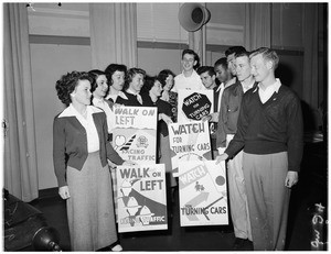 Award for 7th annual safety poster contest, 1951