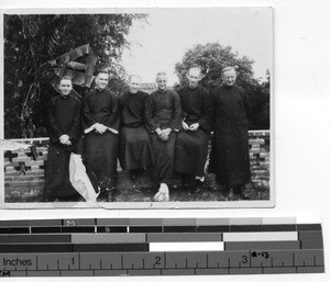 Maryknoll priests at Luoding, 1931