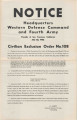 State of California [Civilian Exclusion Order No. 108], west Tulare County