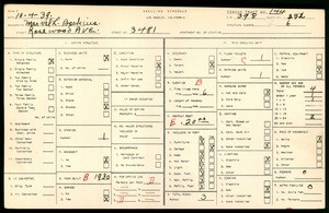 WPA household census for 3481 ROSEWOOD AVE, Los Angeles County